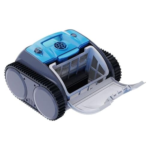Doheny's Pool ProDrive Free Plus Rechargeable Inground Robotic Cord-Free Automatic Swimming Pool Cleaner Blue / White