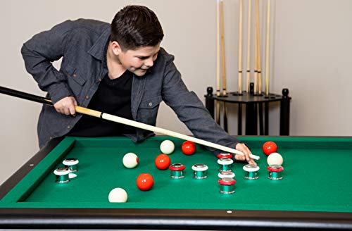 Hathaway Renegade 54-In Slate Bumper Pool Table Black/Green