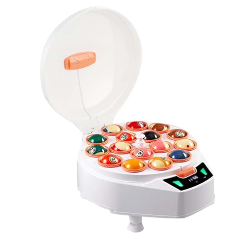 MECUTP Pool Ball Cleaner Billiard Ball Polishing Machine White