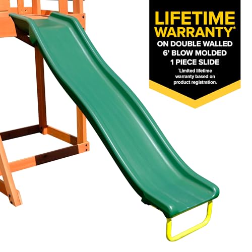 Sportspower Amelia A-Frame Swing Set Green