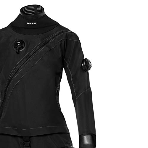 Bare Women's X-Mission Evolution Tech Drysuit Black Large