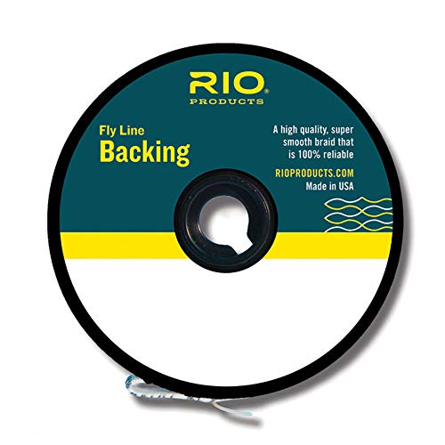 RIO PRODUCTS Fly Fishing Multi Color Gasp Backing 65Lb Clear