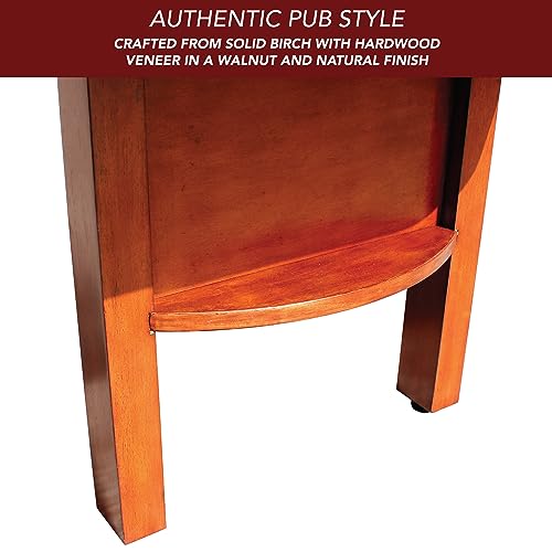 Hathaway 12-ft Shuffleboard Table Walnut