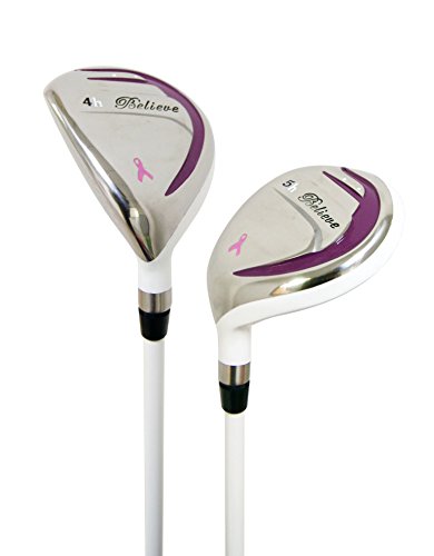 Believe Founders Club Left Handed Ladies Golf Club Set Purple