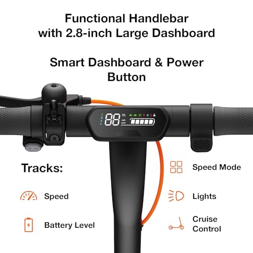 Segway Ninebot E2 Pro Electric Kick Scooter 15.5 mph 25-Mile Range Black
