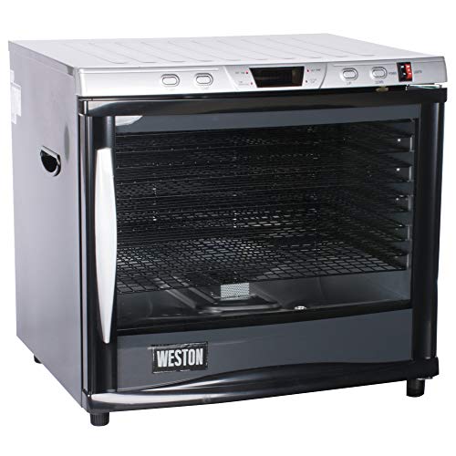 TableTop King 12-Rack Food Dehydrator with Glass Door 1600W