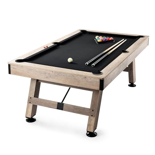 VEVOR 7 ft Billiards Table Black