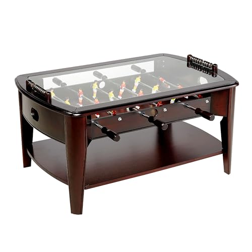 Barrington Billiards Foosball Coffee Table Wood Grain