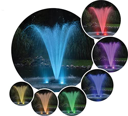 EASYPRO RGB2-200 AquaShine Color Changing LED Fountain Light Kit Cyan