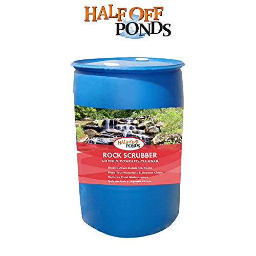 HALF OFF PONDS Water Treatments Rock Scrubber - Oxygen Powered Cleaning Formulation 400 lb.