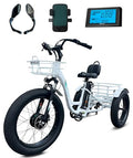 EMOJO Caddy Pro 500W Electric Tricycle for Adults White