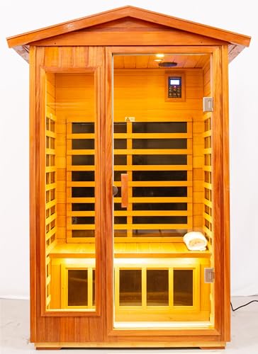 KZPFER Sauna Room Natural Wood