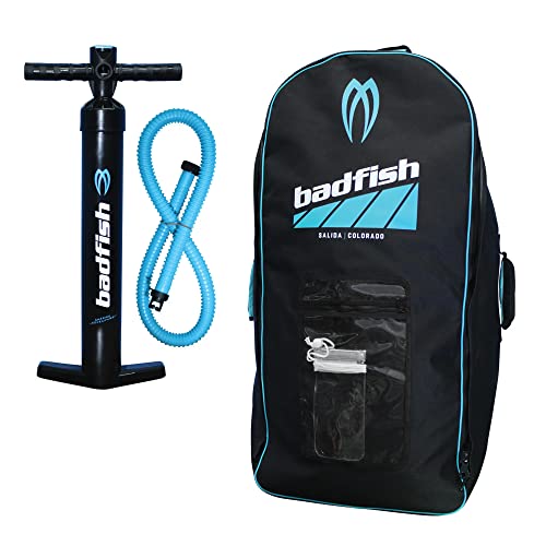 Badfish River Shred Inflatable Stand Up Paddle Board White/Yellow