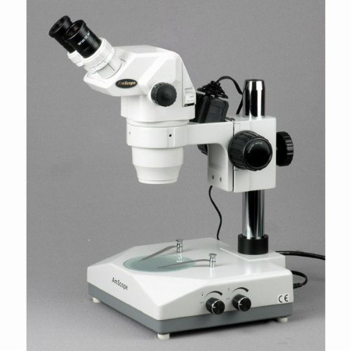 AmScope ZM-2BZ Professional Binocular Stereo Zoom Microscope Black