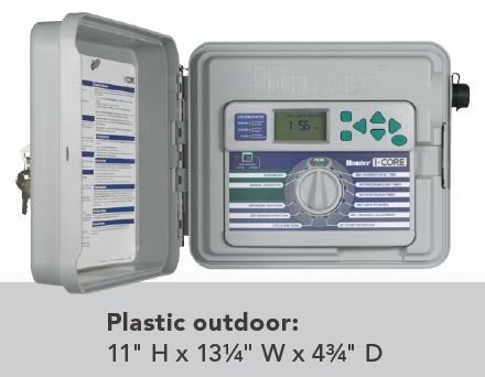 Hunter I-Core IC-600PL-24 24 Station Irrigation Controller Silver