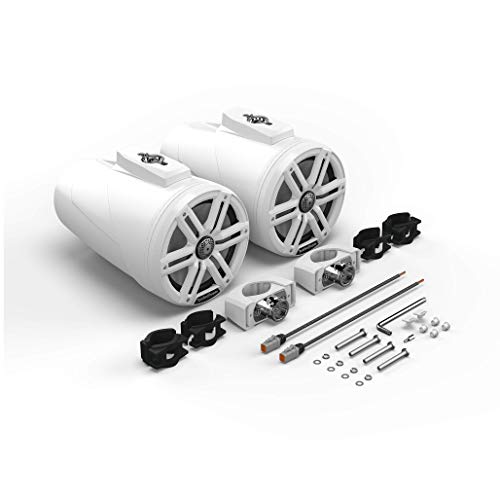 Rockford Fosgate M2WL-8 Color Optix 8" Marine Wake Tower Speakers White (Pair)