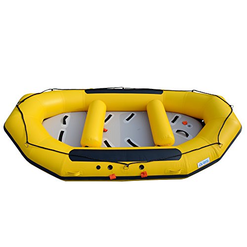 BRIS 1.2mm 12ft Inflatable White Water River Raft Blue