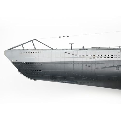 HOOBEN ARKMODEL German U-Boat Type VIIC Submarine Model Kit 1:48 Scale Grey