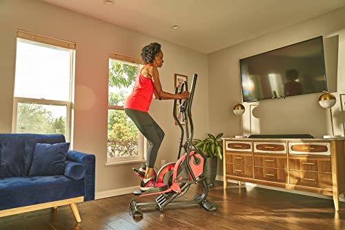 FITNATION by Echelon Flex Elliptical Trainer Red