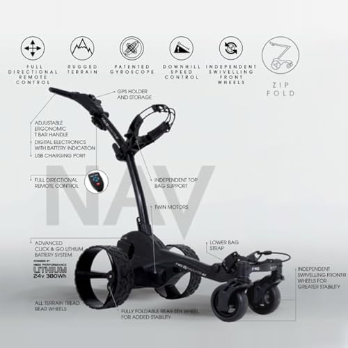 Certified Brands MGI Zip Navigator All Terrain Electric Golf Cart Zip Navigator AT