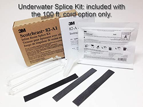 Custom Pro 5200 Floating Pond Fountain Aerator with 5200 GPH Pump and LED Lights Red