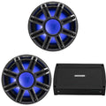 KICKER 12-Inch Premium Marine Subwoofer & 48KXMA5004 Amp Bundle