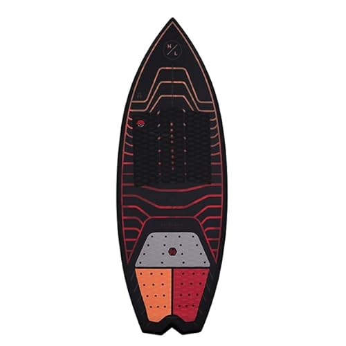 Hyperlite Automatic Wakesurfer 5ft Black/Red