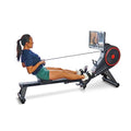 Echelon Foldable Magnetic Rowing Machine Black
