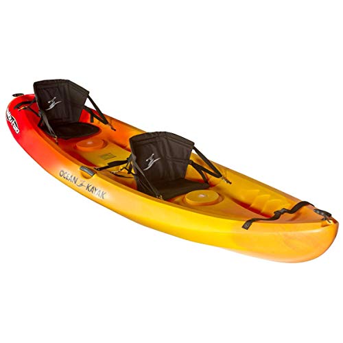 Ocean Kayak Malibu Two Tandem Sit-On-Top Recreational Kayak Sunrise