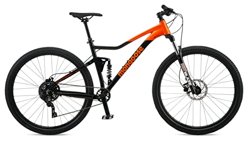 Mongoose Impasse 3.0 Dual Suspension Mountain Bike Black/Orange