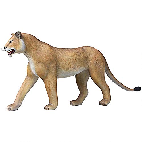 Design Toscano The Grande-Scale Lioness on The Prowl Statue Full Color
