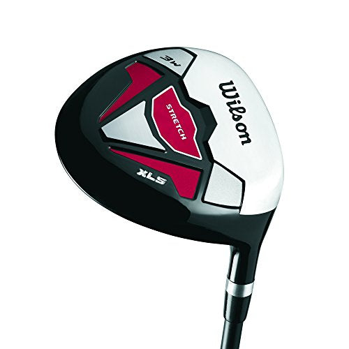 Wilson Beginner Complete Set 10 Golf Clubs with Stand Bag Men's Left Hand Stretch XL Black/Grey/Red