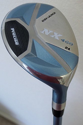 Ladies Light Blue/White Golf Set with Driver, Fairway Wood, Hybrid, Irons, Putter & Bag