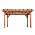 Backyard Discovery 14' x 10' Pergola Medium Brown