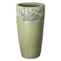 Emissary 18in Round Stoneware Planter Reef/Spa Blue