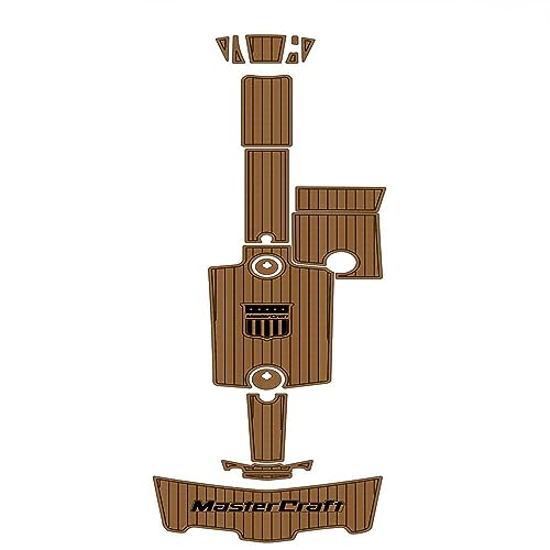 Zomanon Boat EVA Faux Teak Decking Floor Mat for 2011 Mastercraft X25 Swim Platform Cockpit Pad - Multiple Color Options