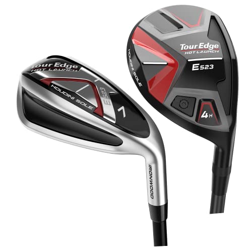 Tour Edge MLH HOT Launch E523 Combo 4,5 HY/6-PW IR UST MAMIYA 60X X-FLX