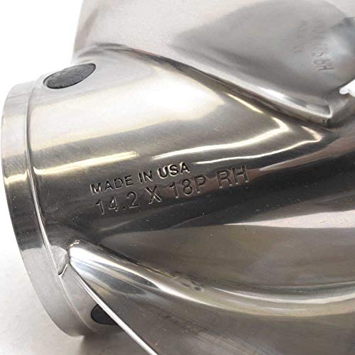 MERCURY ENERTIA 3 Blade SS Propeller 14-1/4 x 18 Pitch