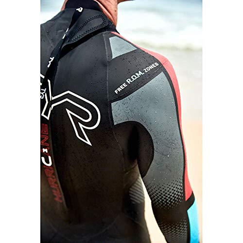 TYR Men's Cat 3 Wetsuit Black/Red/Blue