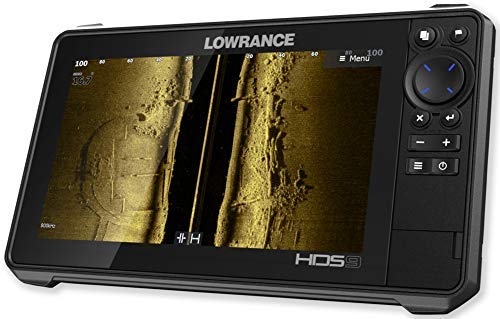 Lowrance HDS-9 Live Fish Finder with Active Imaging 3-in-1 Transducer Black