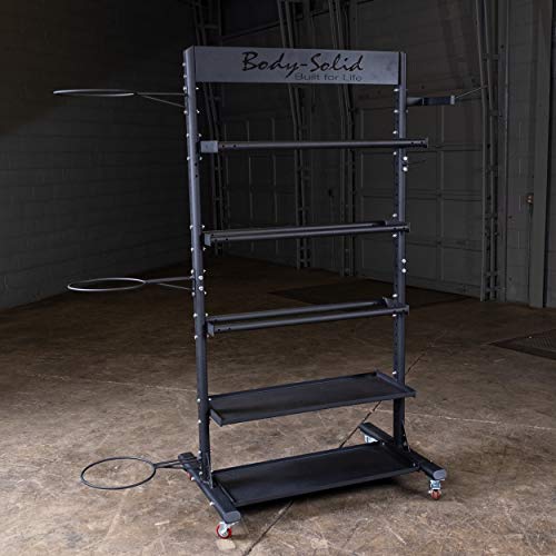 Body-Solid GAR250 Accessory Tower Black