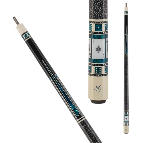 Meucci MECAS03 58 Billiards Pool Cue Stick with Free Hard Case