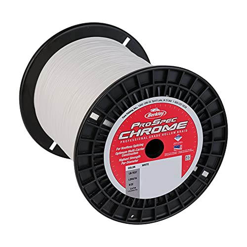 Berkley ProSpec Premium Hollow Braid Superline Fishing Line 100lb White