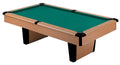 Mizerak Oakwood 8-Foot Slate Billiard Table with Drop Pockets