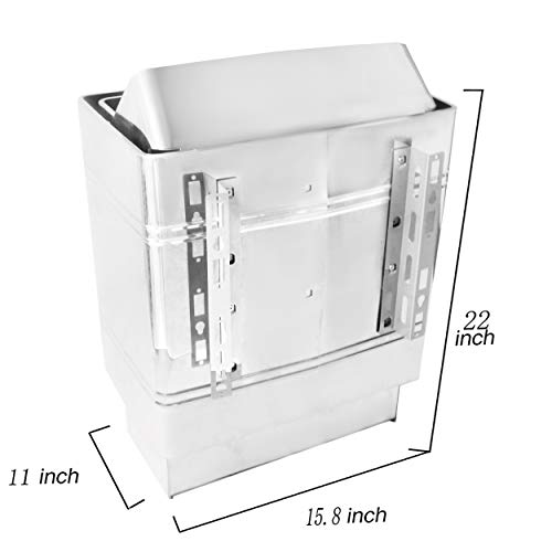 AYCHLG Sauna Heater Stove 9KW 240V Galvanized