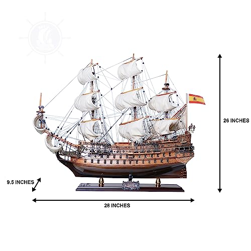 Old Modern Handicrafts San Felipe Limited Edition Model Ship Multi Color
