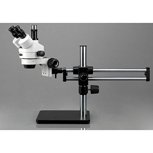 AmScope Professional Trinocular Stereo Zoom Microscope 7X-90X Black