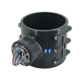 FlowVis FV-8 Flow Meter with Saddle Clamp Black