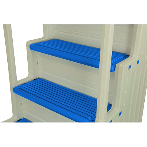 Confer Plastics Above Ground Pool Ladder Warm Grey/Blue