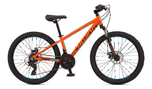 Schwinn High Timber ALX Youth Mountain Bike 24-Inch 21-Speed Orange